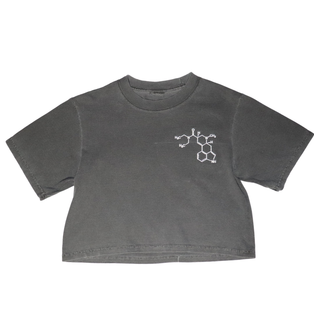 LSD Molecule Crop Top