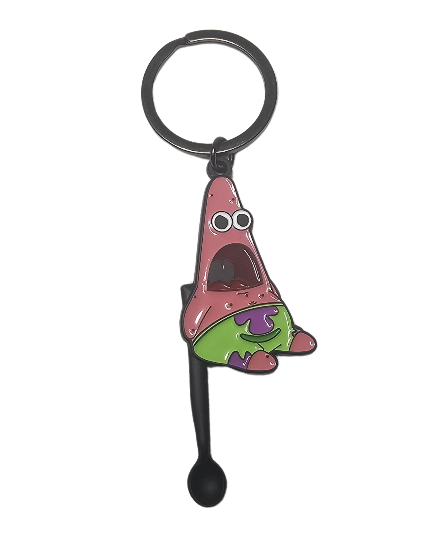 K Hole Pat keychain