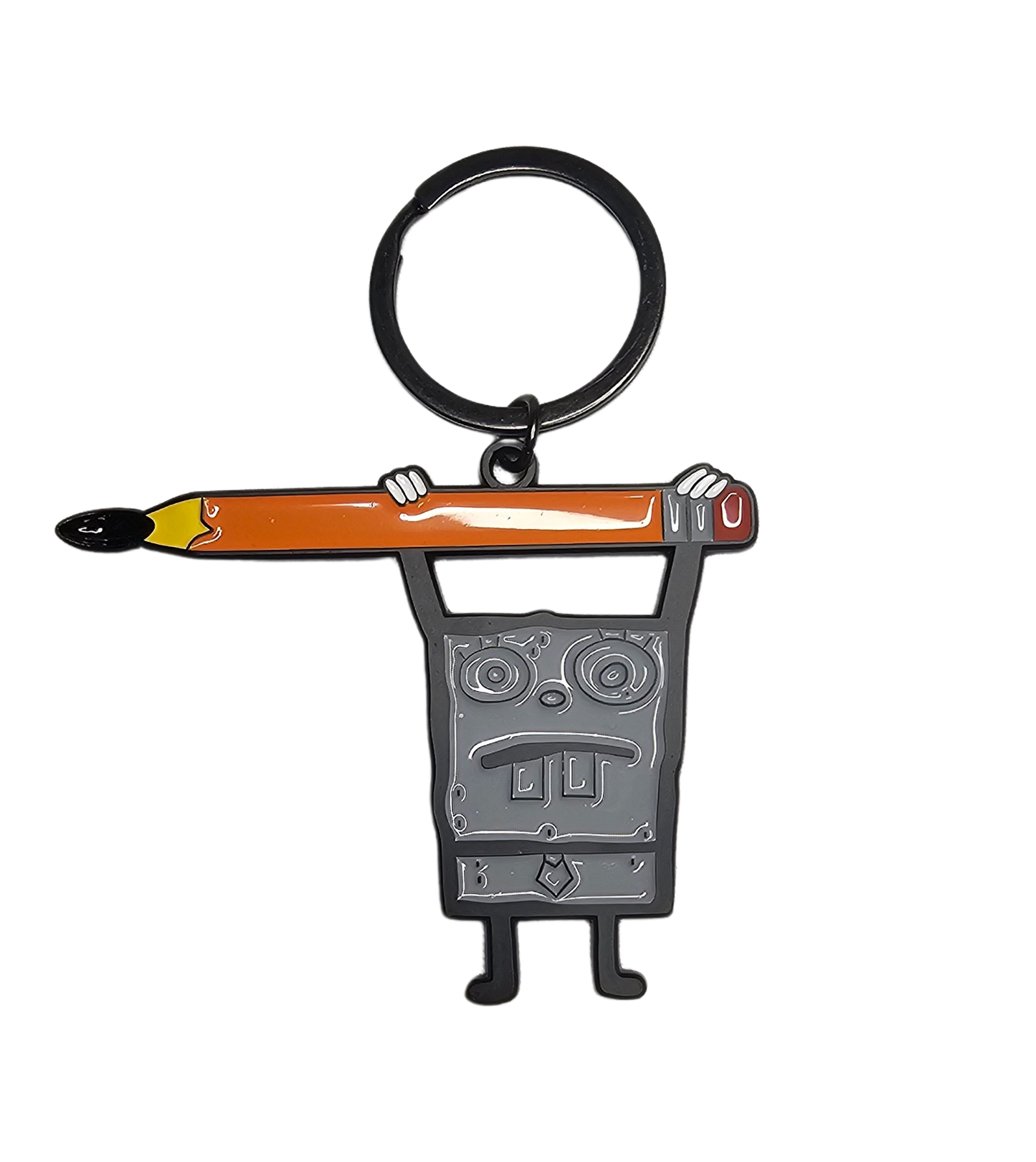 Doodle Long spoon keychain